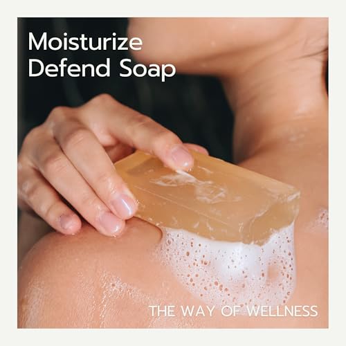Oregano Oil Soap Bar - Natural Plant Therapy Hand Soap & Body Wash face Soap - Topical Skin Cleanser Oil of Oregano Soap Bar - for Acne, Eczema, Foot and Nail Problems, 5-pack