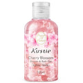 Kustie Travel Size Body Wash - Visible Cherry Blossom Petal & Sakura Extract, Niacinamide | Moisturizing & Soften Skin | Hyaluronic Acid & Antioxidant for Sensitive & Dry Skin, 3.38 fl oz