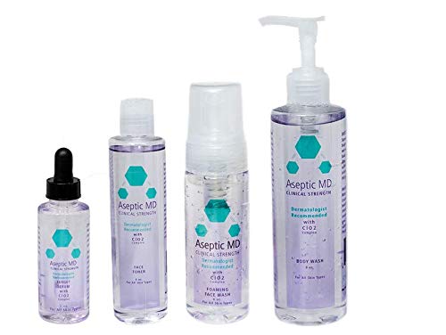 Gentle Foaming Facial Cleanser with Chlorine Dioxide for All Skin Types