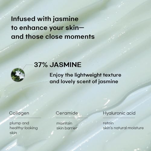 Jasmine 37% Daily Facial Moisturizer - Hydrating Korean Skin Care Cream, 3 oz
