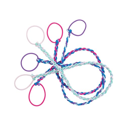 Rip Tie Regular Soft Tangle-Free Nylon Hair Ties - 3 Pack Multicolor, As Seen on Shark Tank