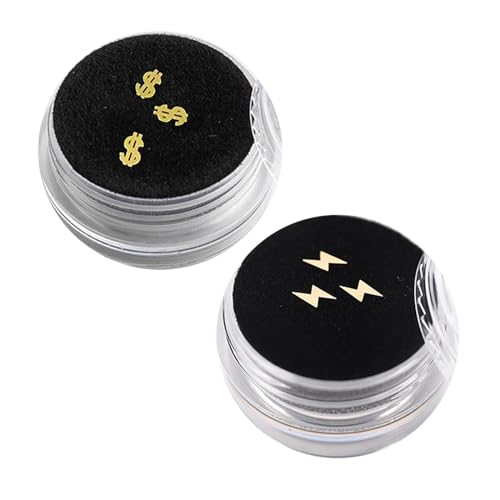 Chamon 27Pcs Tooth Gems Set - Gold Plated Teeth Jewelry for Special Occasions