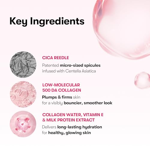 Collagen Reedle Shot 100 Serum - Pink for Firming & Glowing Skin - 50ml