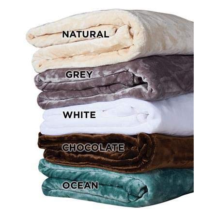 Microplush Massage Table Blanket - 60x90 Inches, Ocean - Soft & Luxurious