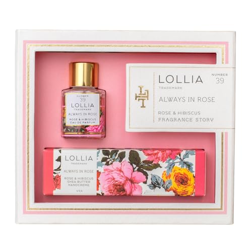 Always in Rose Fragrance Gift Set with Eau de Parfum & Hand Cream - Blushing Rose