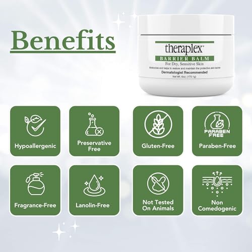 Dermatologist-Recommended Skin Barrier Repair Balm for Dry Sensitive Skin 6 Oz