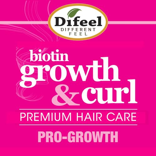 Difeel Biotin Growth & Curl Premium Hair Oil 2.5 oz.