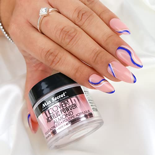 Mia Secret Acrylic Powder Cover Almond 4 oz.