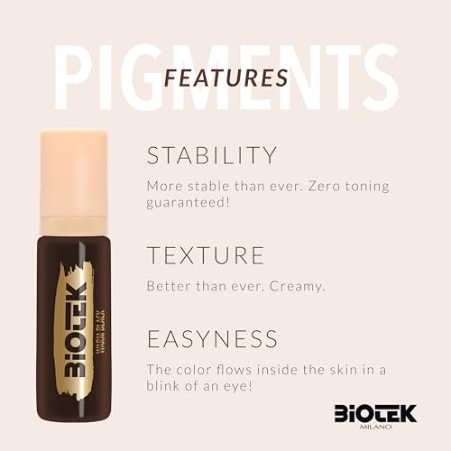 Eyes Pigment for Permanent Eye Makeup - Warm Black - 0.5 Fl Oz Variation
