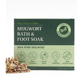 Monage Korean Organic Mugwort Bath and Foot Soak (10 Pack) Natural Home Spa Therapy with Traditional Korean Healing Properties and Relaxation Benefits, Skin Soothing, Muscle Relief, Korean Skin Care
