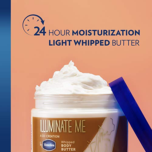 Vaseline Illuminate Me Whipped Body Butter & Shimmer Body Oil Set
