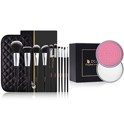 DUcare Makeup Brushes with Makeup Brush Solid Soap Cleanser