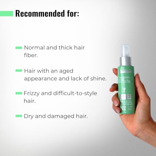 Professional Hair Serum with Plant Stem Cells - Rejuvenates & Protects All Hair Types 100ml
