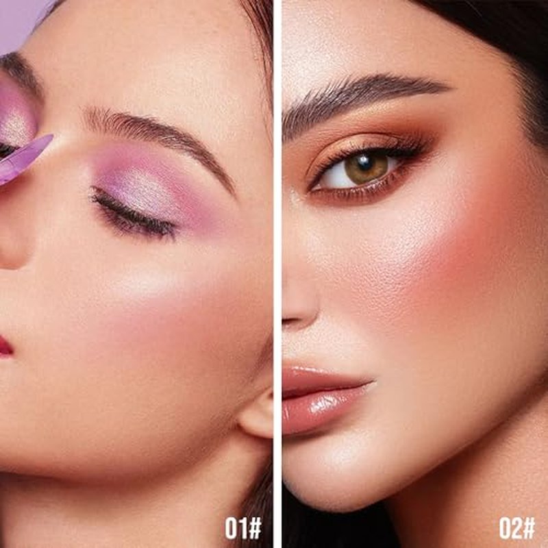 All-in-One Makeup Palette ? 9 Color Matte & Pearlescent Eyeshadow, 4 Color Shimmer Highlighter, 2 Color Buildable Blush ? Long Lasting, Blendable Face & Eye Makeup Kit (01#, 1 Count (Pack of 1))