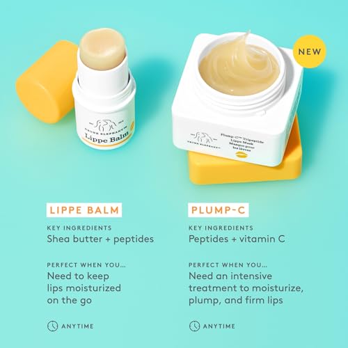Drunk Elephant Plump-C Lip Mask 20g - Collagen-Boosting, Hydrating Lip Treatment