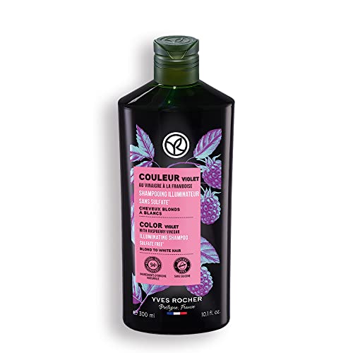 Sulfate-Free Hair Shampoo for Blonde & White Hair with Raspberry Vinegar 300ml
