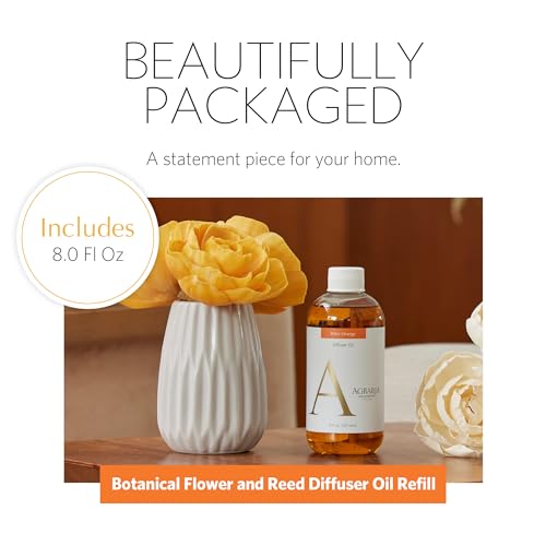 AGRARIA Bitter Orange Reed Diffuser Oil Refill 8 fl oz - Botanical Home Fragrance