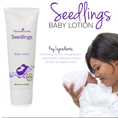 Gentle Baby Lotion for Sensitive Skin - 4oz Hypoallergenic & Plant-Based