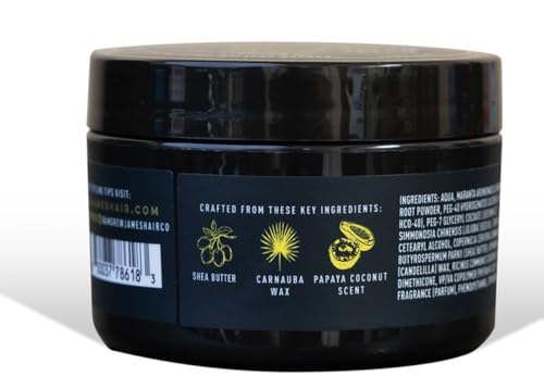 Matte Pomade for Men & Women - Medium Hold Hair Styling Wax 2.75oz