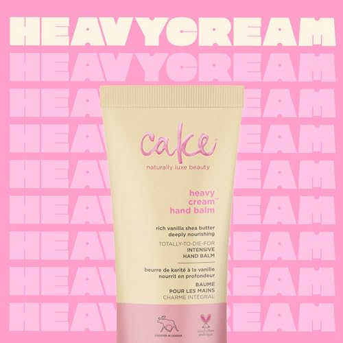 Moisturizing Hand Balm with Shea & Aloe - Vegan, French Vanilla Scent