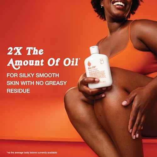 Bio-Oil Moisturizing Body Lotion for Sensitive and Dry Skin, Ultra-Lightweight, Fast Absorbing Moisturizer with Jojoba, Rosehip, Shea Oil and Hyaluronic Acid, Non-Comedogenic, 8.5 Oz