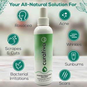 Hypochlorous Spray for Skin Care - Organic, 8 Oz, Total Skin Health