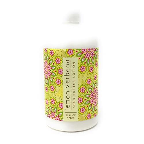 Greenwich Bay Trading Co. Shea Butter Lotion, 16 Ounce, Lemon Verbena