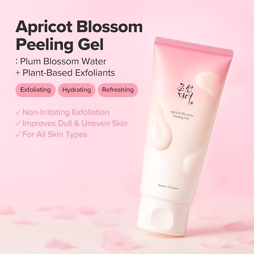 Apricot Blossom Peeling Gel 3.38 Fl Oz Pack of 2 - Gentle Exfoliating Face & Body Scrub