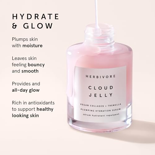 HERBIVORE "Skin In The Clouds" 3-step Plumping Hydration Gift Set | Cleanser, Cream, Serum | Plant -Based