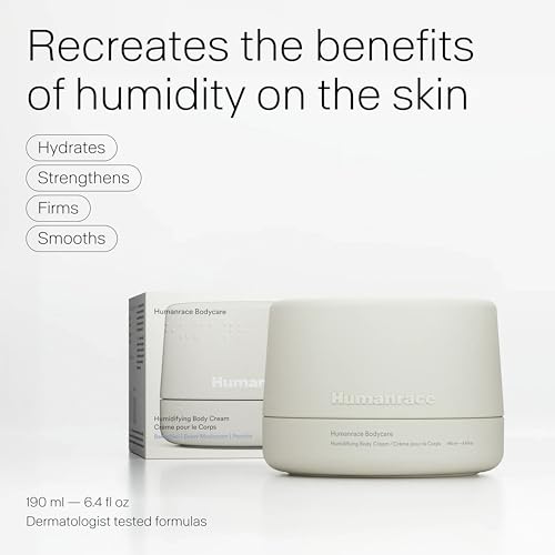 Humanrace Bakuchiol Humidifying Body Cream, 6.4 fl oz, Refillable Body Cream