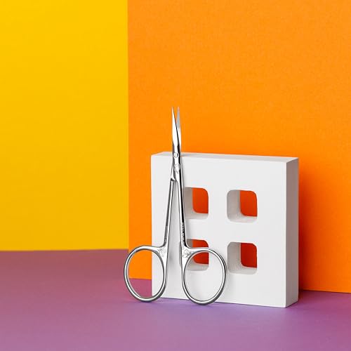 Staleks Exclusive 22 Type 1 Cuticle Scissors (Magnolia) ? Straight Handles and Classic Curved Blades