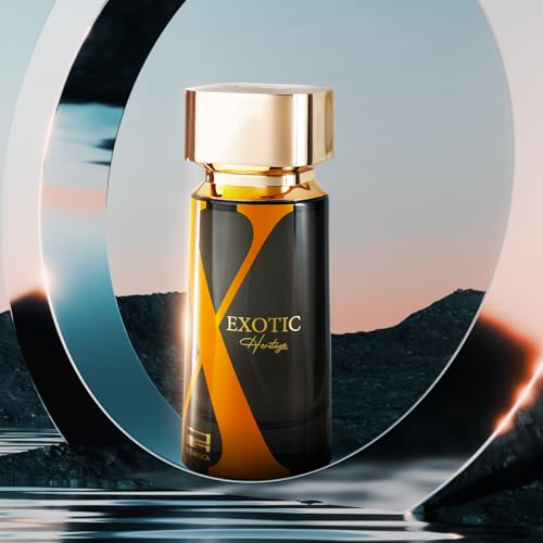 Exotic Heritage Eau de Parfum for Men - Woody Earthy Fruity Fragrance, 3.4 Fl Oz - Versatile and Elegant Gift