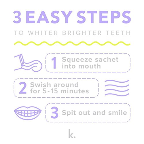 Organic Oil Pulling Sachets - Natural Oral Detox & Fresh Breath (14 Packets)
