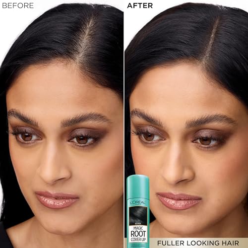 L'Oreal Paris Magic Root Cover Up Gray Hair Spray Dark Blonde 2 oz Pack of 2