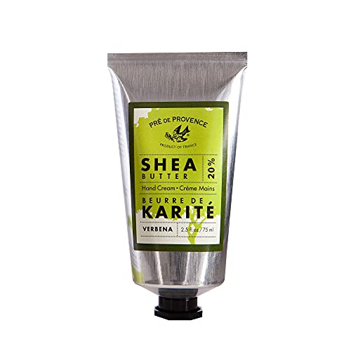 Moisturizing Hand Cream with Shea Butter - Verbena Scent, 75ml, Travel Size, Pack of 1