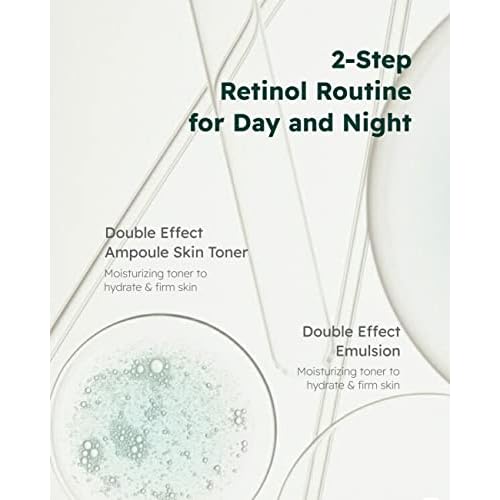 ISA KNOX AGE FOCUS PRIME Double Effect Emulsion by LG Beauty, PRIME Wrinkle For All Serum & PRIME Eye For All Cream - Korean Skin Care, Daytime Retinol (177 ml/5.99 fl oz)