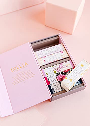 Rose Hand Cream Gift Set - 6 Petite Cocoa & Shea Butter Lotions for Women