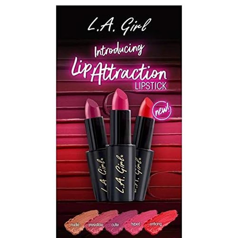 L.A. Girl Lip Attraction Lipstick, Intrigue GLC587