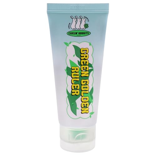 Chasin' Rabbits Green Golden Ruler Vegan Face Moisturizer 75ml with Green Tea & Probiotics