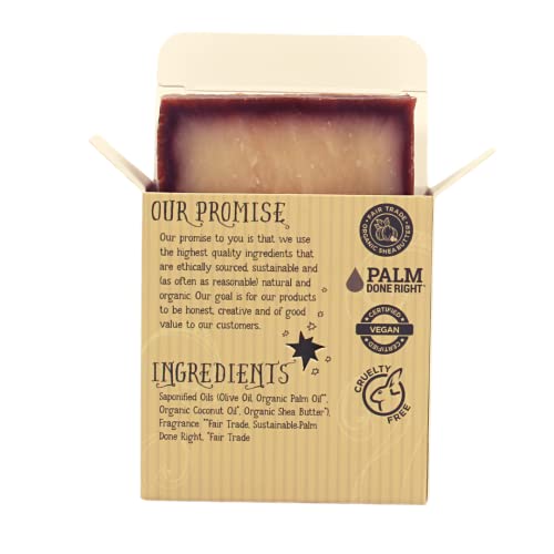 Varina Sandalwood Vanilla Bar Soap 4.5 oz - Natural Handmade Cleansing 3 Pack