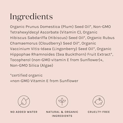 Vitamin C Serum Oil-Based 10% THDA Brightening Face Treatment - 1 fl oz