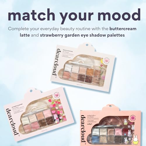 Dearcloud Miffy Sky & Shadow Eyeshadow Palette 10-Pan - Artist Bun Variation