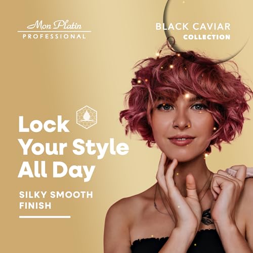Black Caviar Hair Cream with Silk Protein & Antioxidants - Nourishing Styling & Shine 400ml