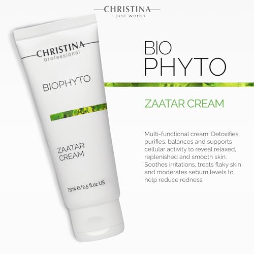 Biophyto Zaatar Vitamin E Retinol Face Cream 75ml - Nourishing Skin Barrier