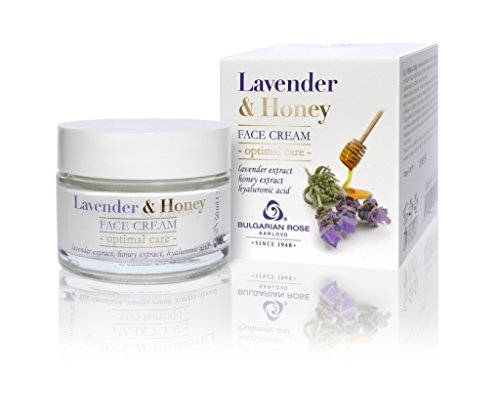 Lavender and Honey Day Face Cream - Hydrating, Soothing, Rejuvenating Moisturizer