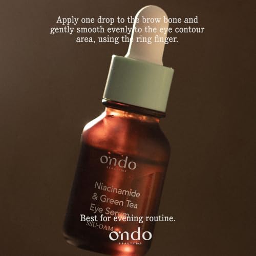 Ondo Beauty Niacinamide & Green Tea Brightening Eye Serum 0.52 fl oz
