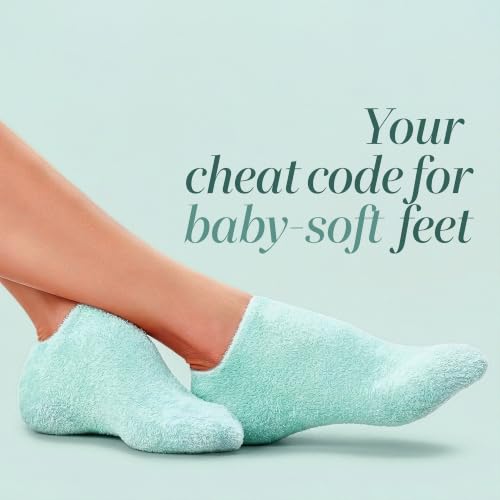 LONDONTOWN Pedi Perfect Moisturizing Spa Socks for Deep Foot Hydration