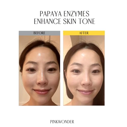 PINKWONDER Neroli Velvet Powder Wash (40EA), Neroli Extract and Enzyme Powder Face Cleansing, Mild Exfoliating, Hydrating and Glowing Skin, Travel Friendly, Korean Skincare