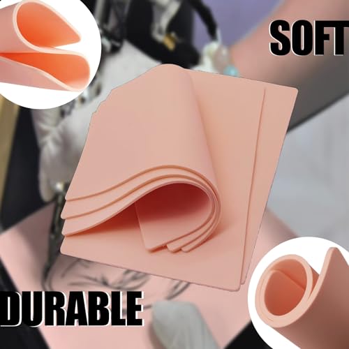 20PCS 3mm Thick Tattoo Practice Skin Sheets for Beginners and Artists