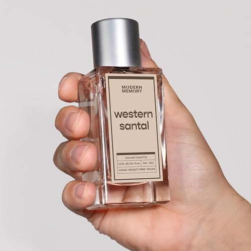 Western Santal Eau de Toilette for Men - Modern Memory, 2.5 Fl Oz, Spicy Cardamom & Sandalwood Fragrance - Variation: Western Santal